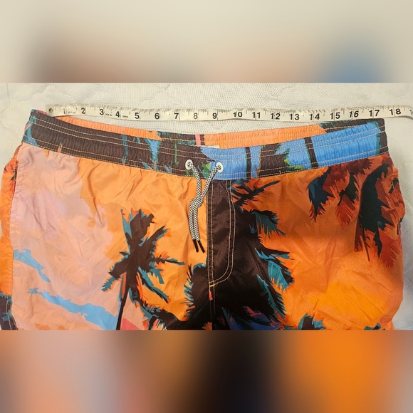 💚Maamgic Swim Trunks Quick Dry Swim Shorts with Mesh Lining Mens Size XXL🩵 - Picture 2 of 8